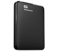 Image of Western Digital 1TB Elements Portable Hard Drive, USB 3.0